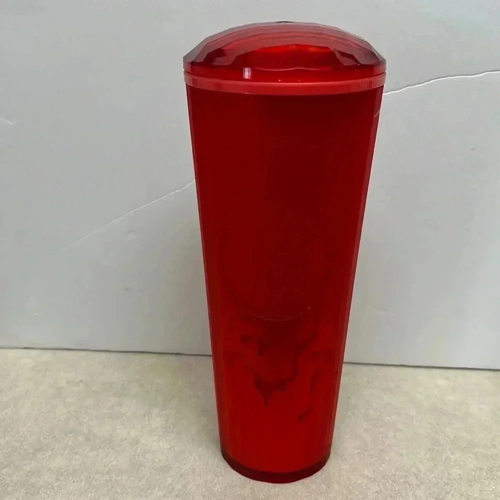 Starbucks Red Soft Touch‎ Valentines Dome Tumbler 2020